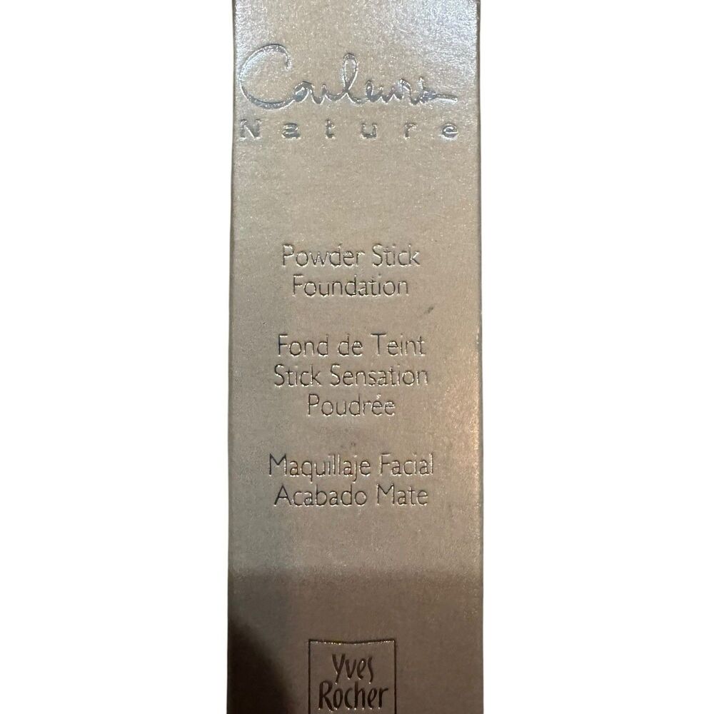 Yves Rocher Couleurs Nature Powder Stick Foundation Nude Beige NOS New Old Stock